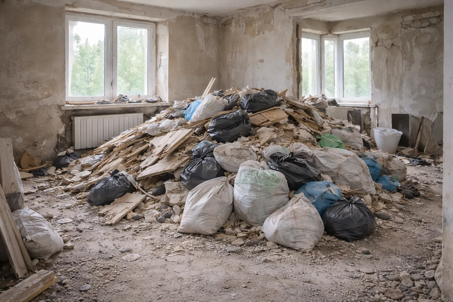 Šiukšlių išvežimas Vilniuje